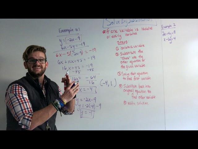 4.2 Solving by Substitution