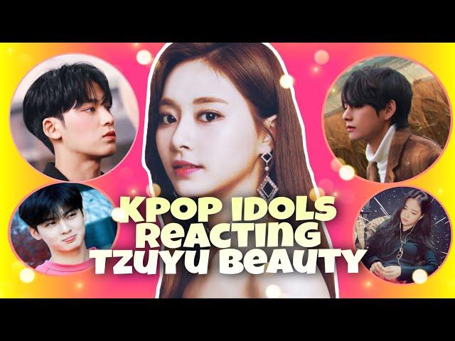 TZUYU VS KPOP IDOLS CAN'T RESIST TZUYU BEAUTY ( 쯔위)