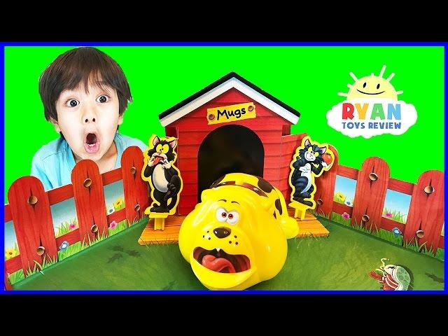 Fraidy Cats Board Game Family Fun For Kids! Egg Surprise Toys Opening  Ryan ToysReview