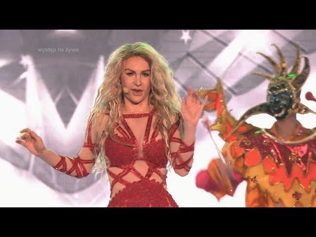 Your Face Sounds Familiar - Katarzyna Dąbrowska as Shakira - Twoja Twarz Brzmi Znajomo