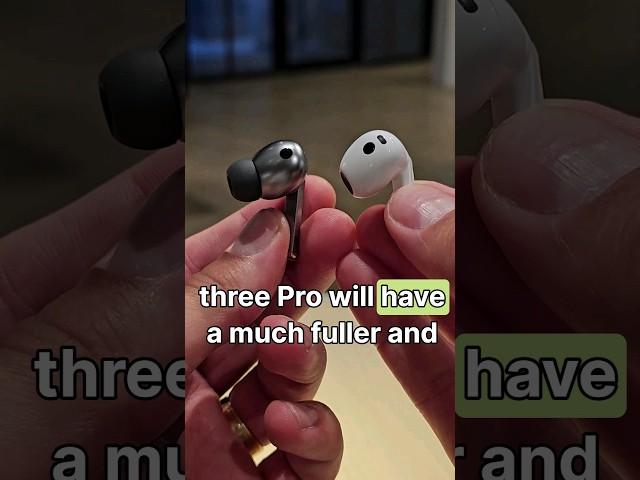 THREE major differences between Buds 3 and Buds 3 Pro! #newsamsung #galaxyfold #galaxybuds #shorts