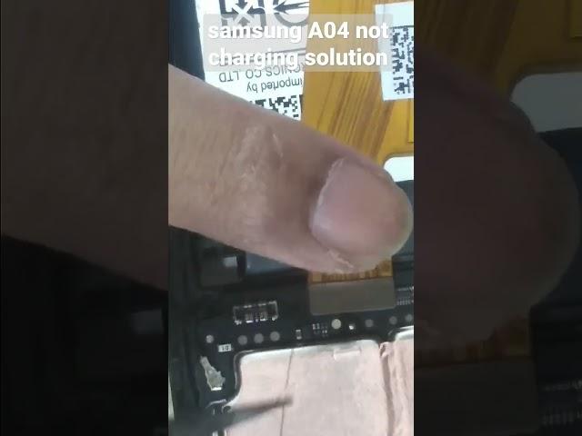 samsung a04 not charging jumper solution #shorts