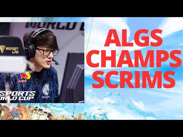 100T iiTzTimmy ALGS INTERNATIONAL CHAMPS SCRIMS WITH NEW 100 THIEVES TEAM