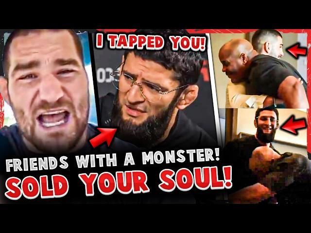 Khamzat Chimaev FIRES BACK at Sean Strickland GOING OFF on him! DC WRESTLES Khamzat & Ilia Topuria!