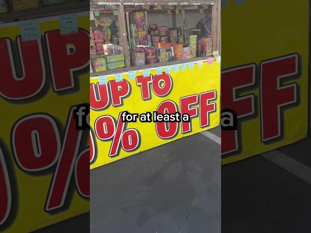 How much can a firework stand make?