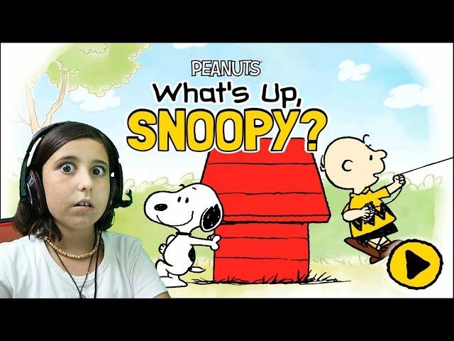 What's Up, Snoopy? - Peanuts Gameplay