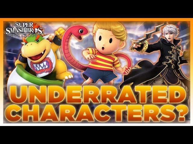 Top Five MOST Underrated Characters In Super Smash Bros. Ultimate