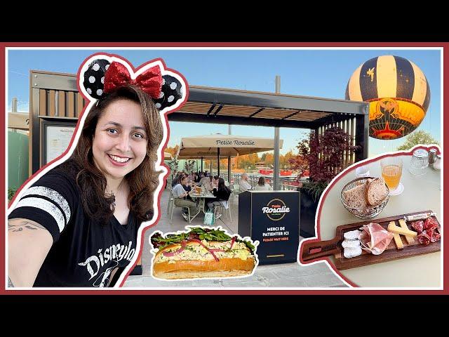 NEW Lakeside Terrace in DISNEYLAND PARIS! Petite Rosalie Full Experience 2025