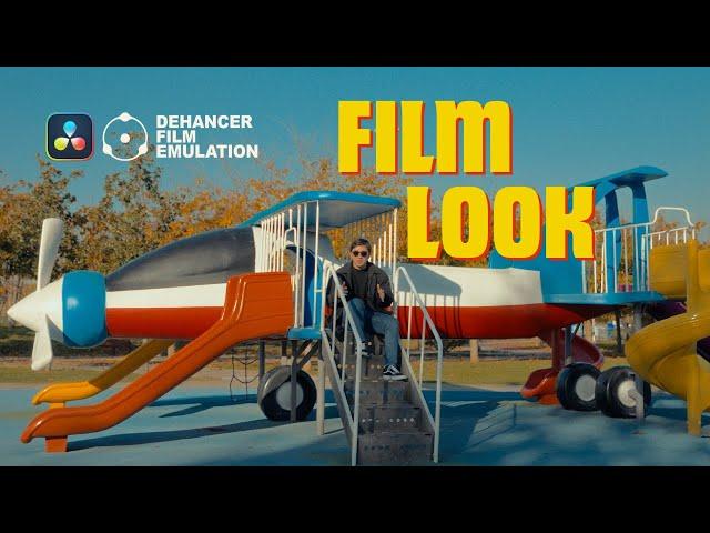 This is How to Create the ''Film Look'' with DEHANCER | Davinci Resolve 18 Tutorial