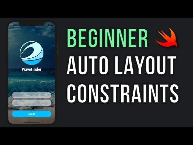 Beginner Auto Layout & Constraints - Swift 4.2 - Xcode 10