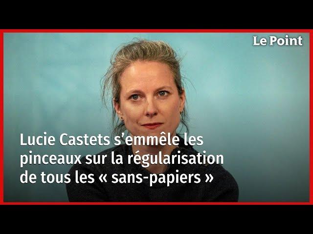 Lucie Castets s’emmêle les pinceaux sur la régularisation de tous les « sans-papiers »