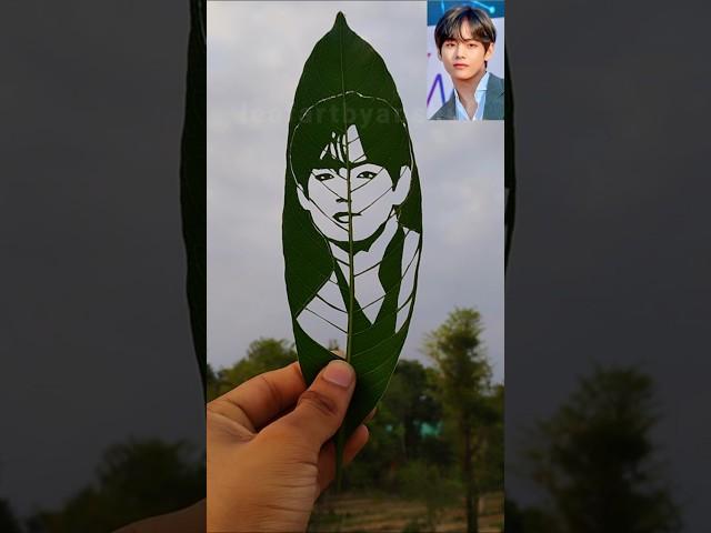 BTS V easy leaf Art 