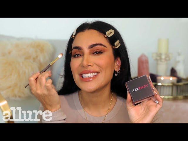 Huda Beauty CEO Huda Kattan's Everyday Glam Beauty Routine | Allure