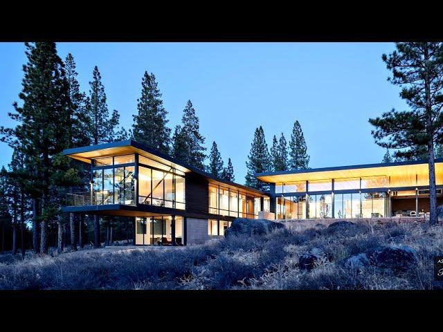 Sensational Modern Contemporary Luxury Residence in Truckee, CA, USA (John Maniscalco Architecture)