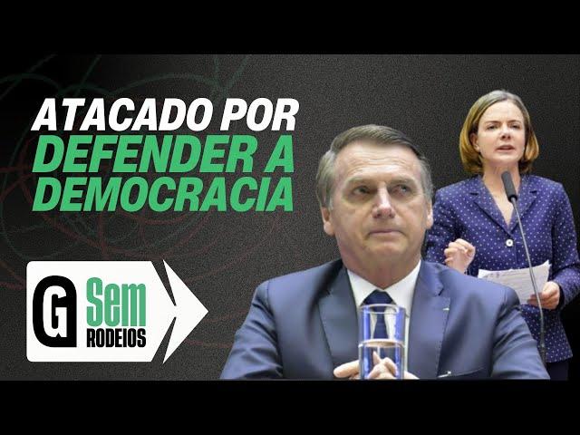 Artigo de Bolsonaro defendendo a democracia gera repulsa na esquerda