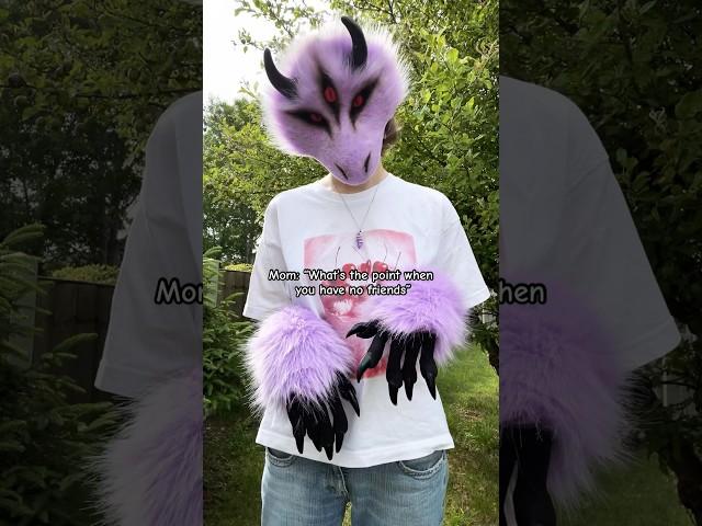 I do it for myself  #furry #fursuit #fursona #therian #antizoo