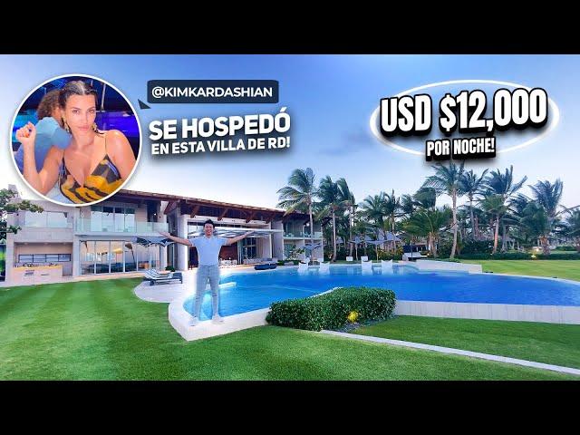 ¿LA MEJOR VILLA en renta de PUNTA CANA? Donde se hospedan las CELEBRIDADES FAMOSAS cuando visitan RD