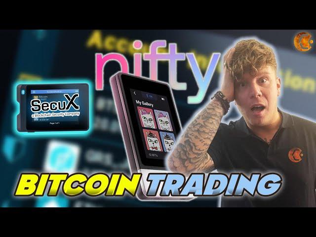 Bitcoin Trading | Bitcoin Wallet | SecuX Nifty NFT Hardware Wallet Review