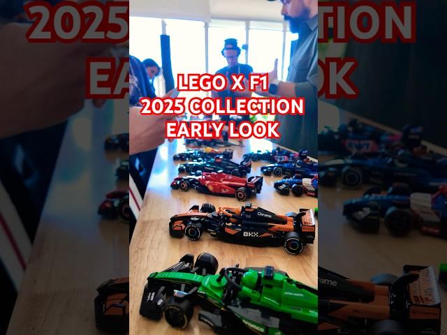 Early Look at the New LEGO F1 Collection coming in 2025!