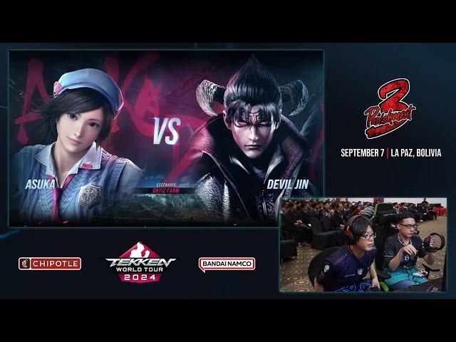 Qudans (Devil Jin) vs KingReyJr (Asuka) TWT 2024 - Punishment  3 - Losers Quarterfinal