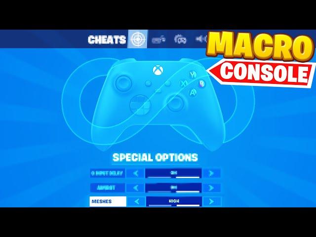 HOW TO MACRO ON CONSOLE in FORTNITE