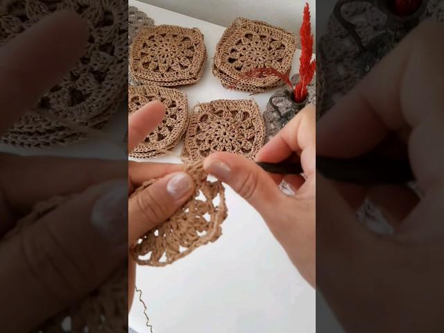 Tığ işi kağıt ip motif çanta #handmade  #diy  #keşfet