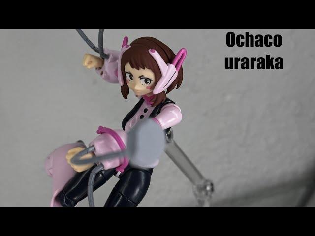 Amazing yamaguchi revoltech ochaco uraraka review | scale comparison