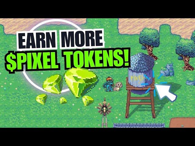 How to Earn $PIXEL in Pixels - MOST PASSIVE INCOME! (SKILL)