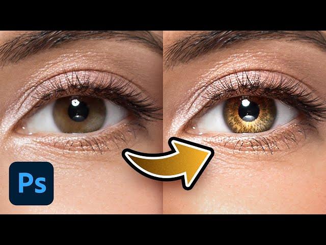 Create INSANE Details in the Eyes with Photoshop!