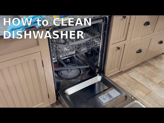 How to Clean your DISHWASHER | DIY