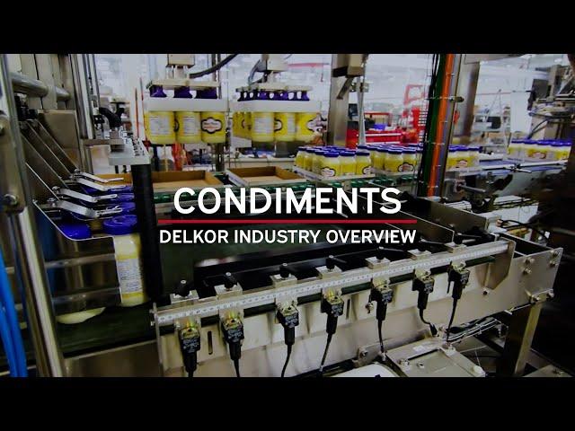 Condiment Packaging Equipment | Delkor Systems Industry Overview