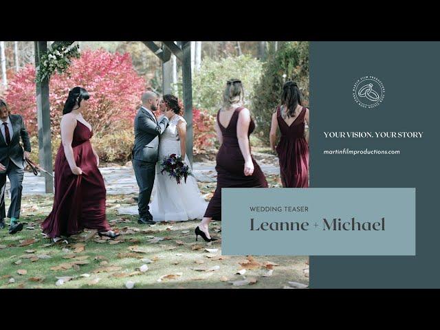 Wedding teaser | The Vineyards at Betty's Creek | Leanne and Michael