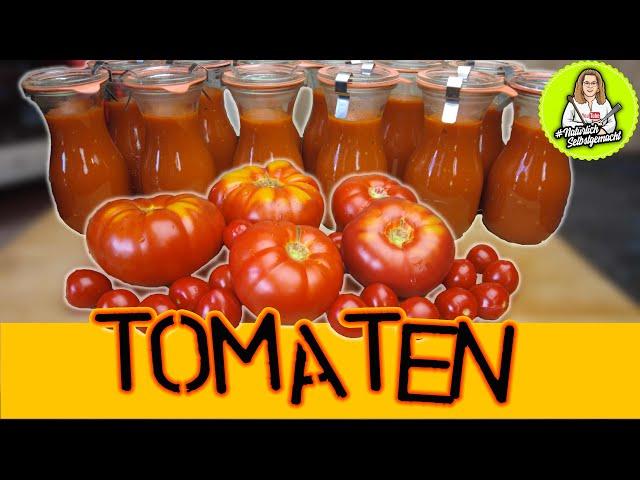 Gewürzketchup aus frischen Tomaten - weniger Zucker - haltbar