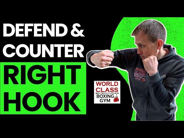 How To Defend and Counter the Right Hook - Technique and Drill