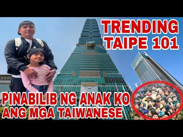 Napabilib Ng Anak Ko Ang Mga Taiwanese Sumayaw Sa Harap Ng Taipe 101