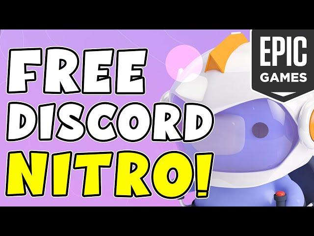 How To Get DISCORD NITRO FREE With Epic Games!! | Fastest Method