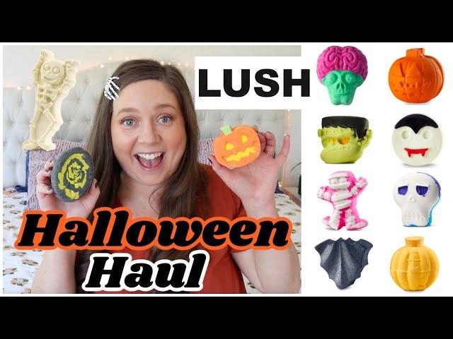 LUSH 2024 HALLOWEEN HAUL!!!! Bath Bombs & Bubble Bars 