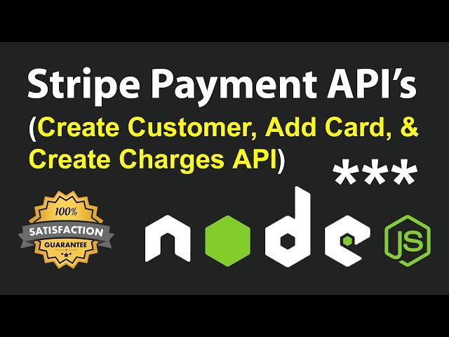 How to Integrate Stripe Payment APIs using Node JS - Stripe Payment APIs in Node JS #nodejsstripe