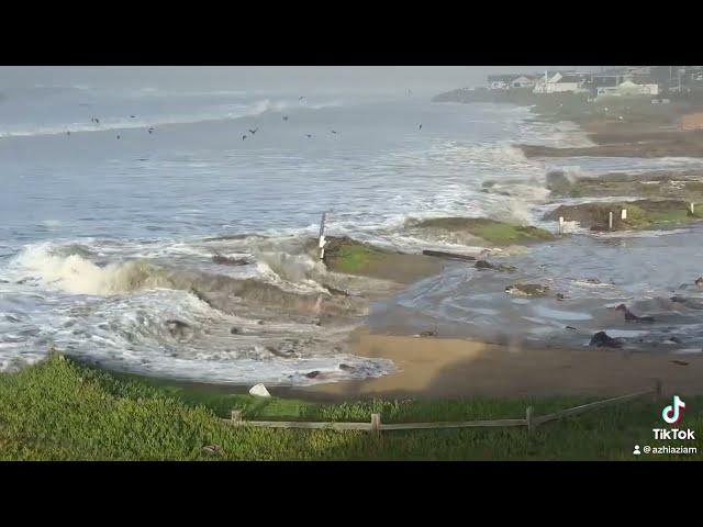 Big waves in California