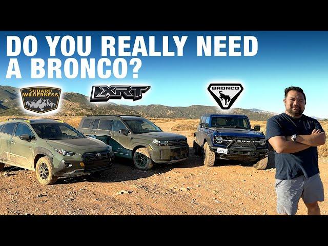 Hyundai Santa Fe XRT & Subaru Crosstrek Wilderness | Do You Really Need a Ford Bronco to Off Road?