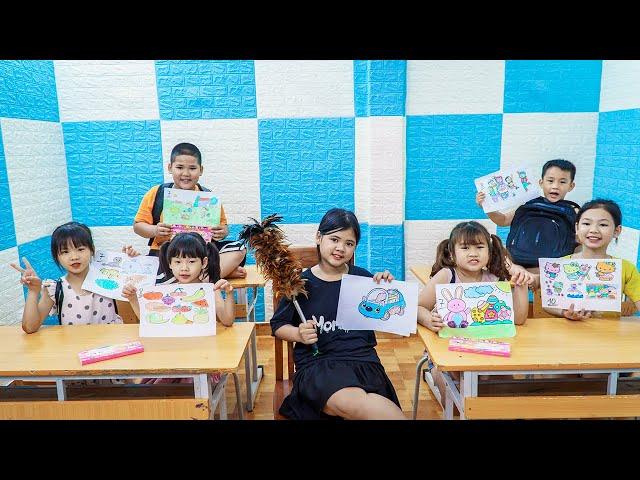 Kids Go To School | Chuns Day Birthday Close Friends Organize Birthday Cakes For You In Class 2