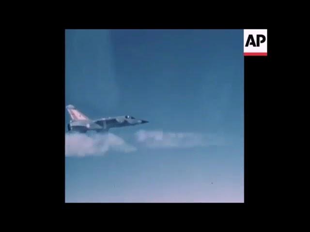 French Mirage F1C firing Matra R530 air-to-air missile