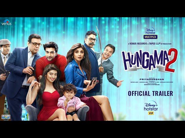 Hungama 2 Official Trailer | Shilpa Shetty, Paresh Rawal, Meezaan, Pranitha, Priyadarshan | July 23