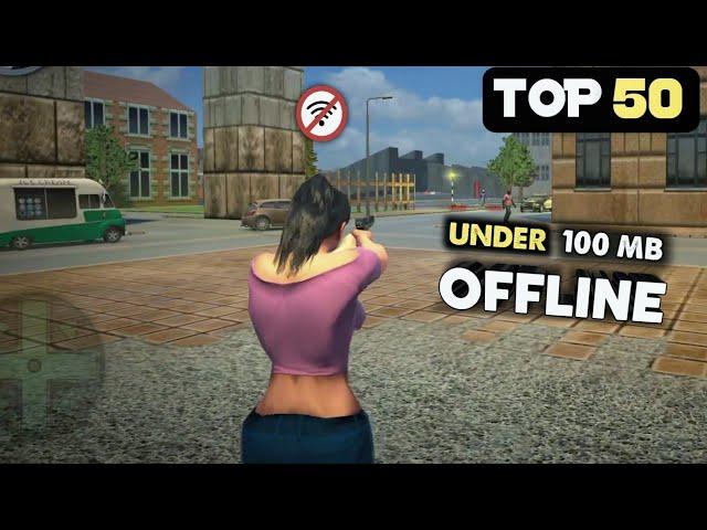 Top 50 Offline Games For Android 2025 Under 100 MB