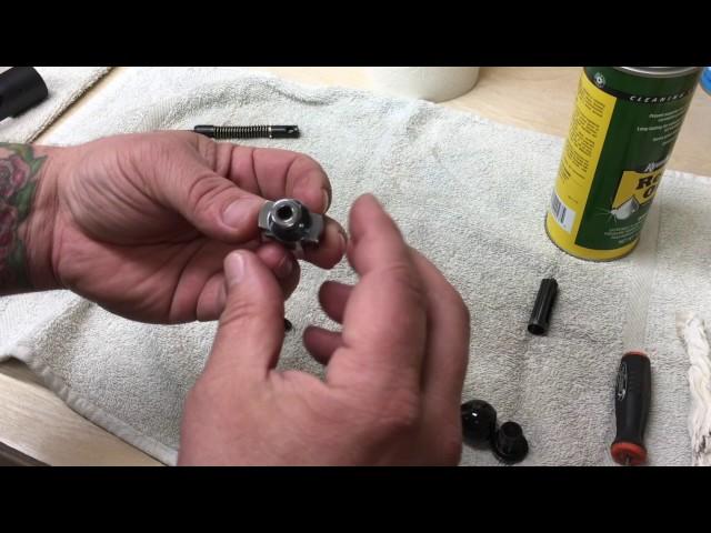 Savage Rifle Build, Bolt Work (disassemble and assemble)  (pt 7)