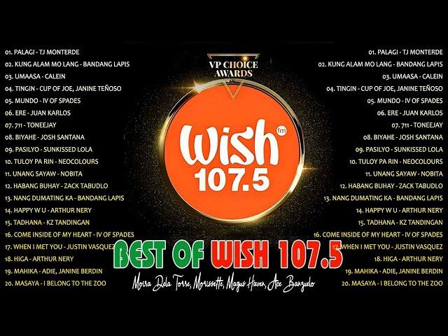 Palagi - TJ Monterde | BEST OF WISH 107.5 Top Songs 2024 - Best OPM New Songs Playlist 2024 #vol7