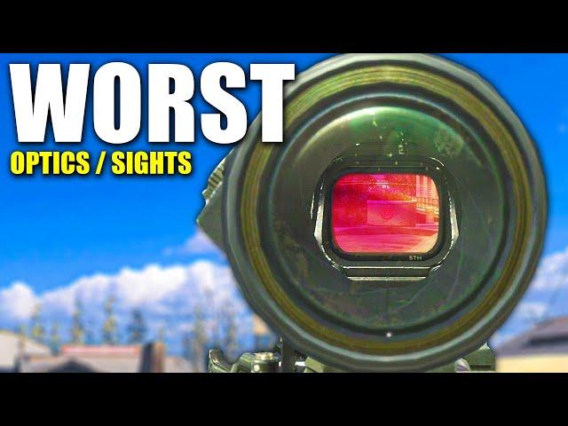 Top 10 WORST OPTICS in Cod History