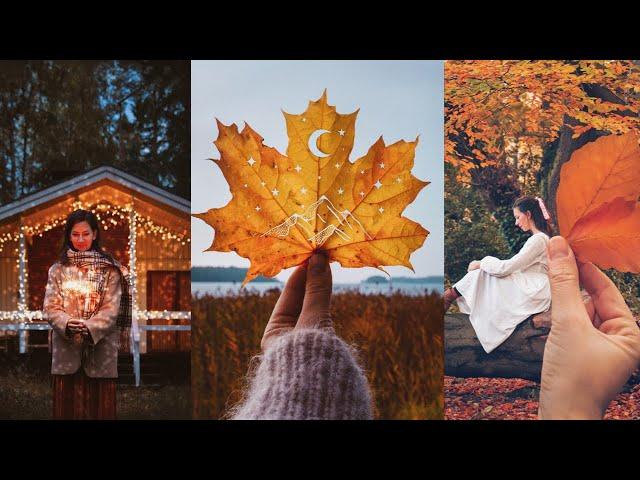 40+ CREATIVE PHOTO IDEAS FOR AUTUMN (inspiration & tips)