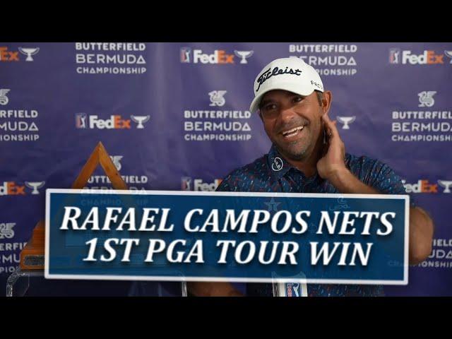 Rafael Campos Breaks Through For 1st PGA Tour Win In Bermuda