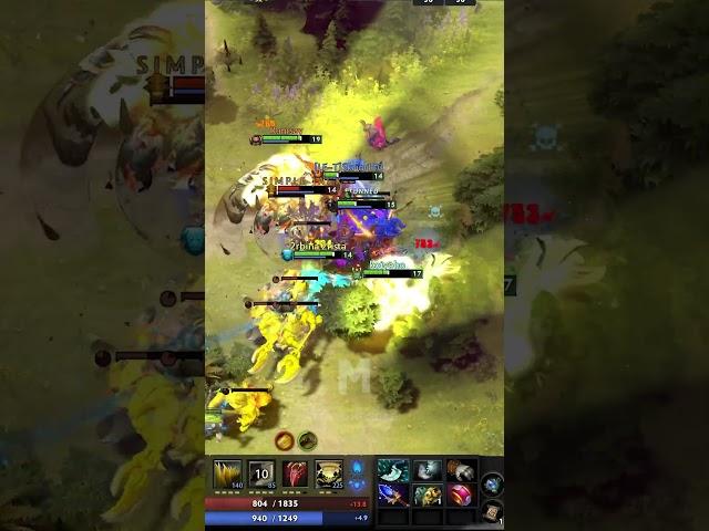 Noob Team or Broken Scepter Ability Sand King Rampage #dota2 #dota2highlights #rampage